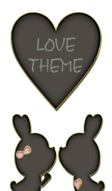 [LINE着せ替え] Enamel Pin LOVE THEME 102の画像1