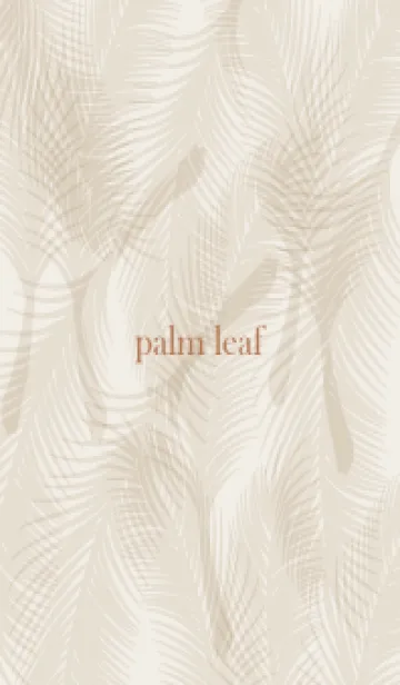 [LINE着せ替え] palm leaf 17の画像1