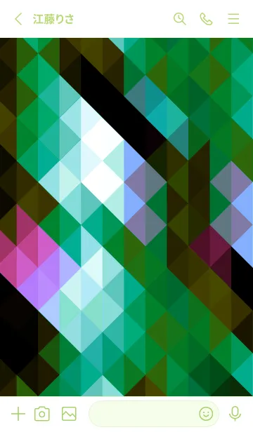 [LINE着せ替え] ジオメトリック 403の画像2