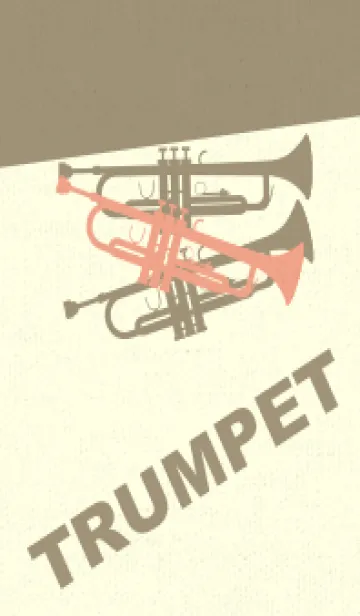 [LINE着せ替え] Trumpet CLR サーモンピンクの画像1