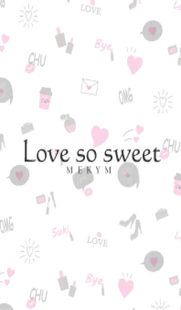 [LINE着せ替え] Love so sweet - MEKYM 5の画像1