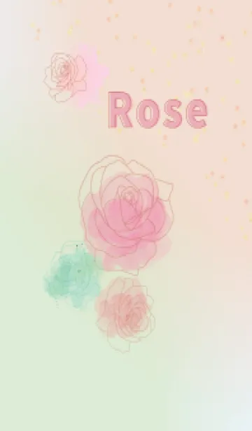 [LINE着せ替え] ROSE 01の画像1