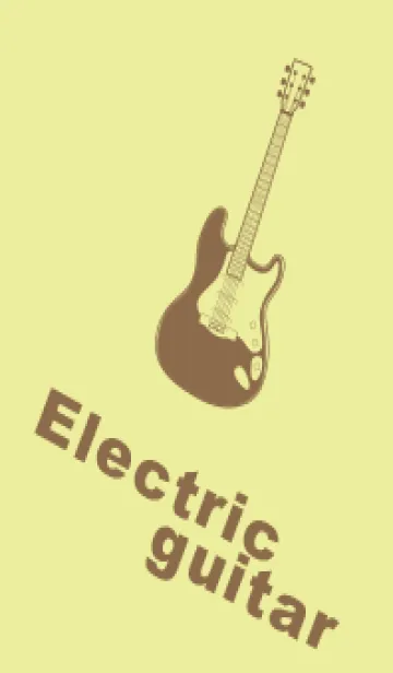 [LINE着せ替え] ELECTRIC GUITAR CLR ブールジョンの画像1