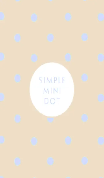 [LINE着せ替え] SIMPLE MINI DOT THEME 270の画像1