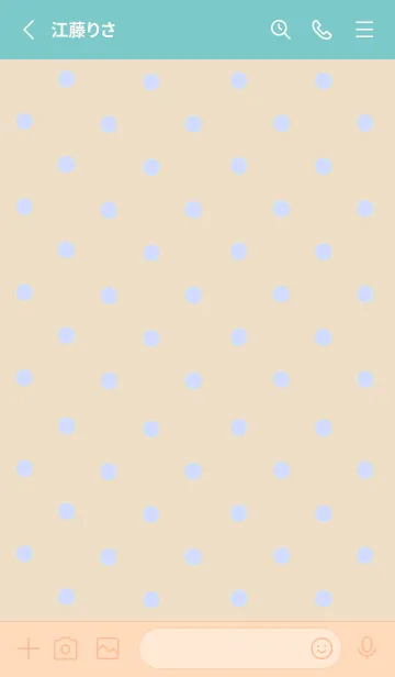 [LINE着せ替え] SIMPLE MINI DOT THEME 270の画像2