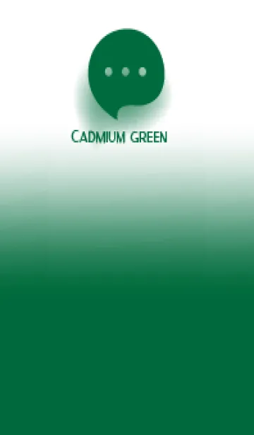 [LINE着せ替え] Cadmium Green & White Theme V.4 (JP)の画像1