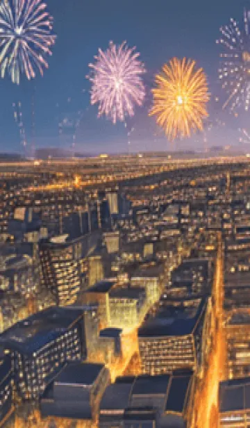 [LINE着せ替え] 夏夜のカケラ#HN026。の画像1