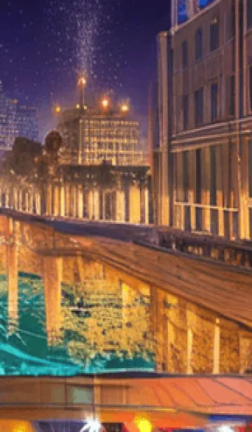 [LINE着せ替え] 夏夜のカケラ#HN025。の画像1