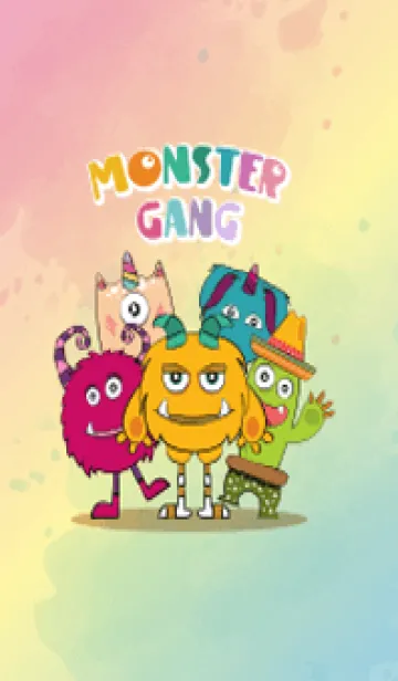 [LINE着せ替え] Monster...Gang J1の画像1