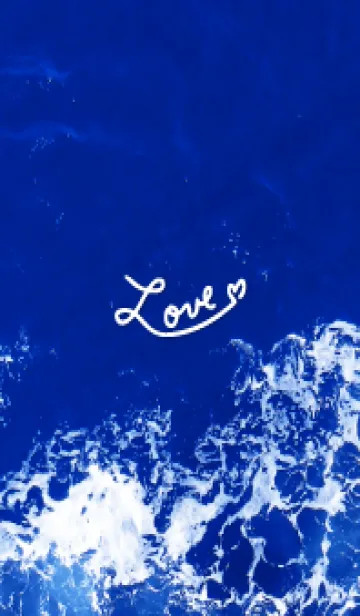 [LINE着せ替え] めっちゃ青い海14の画像1