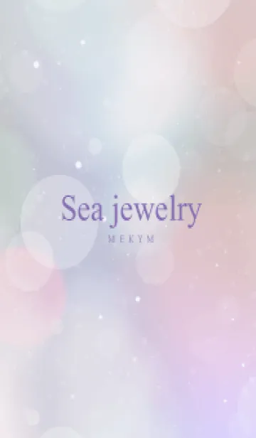 [LINE着せ替え] SEA JEWELRY-PURPLE&PINK 9の画像1