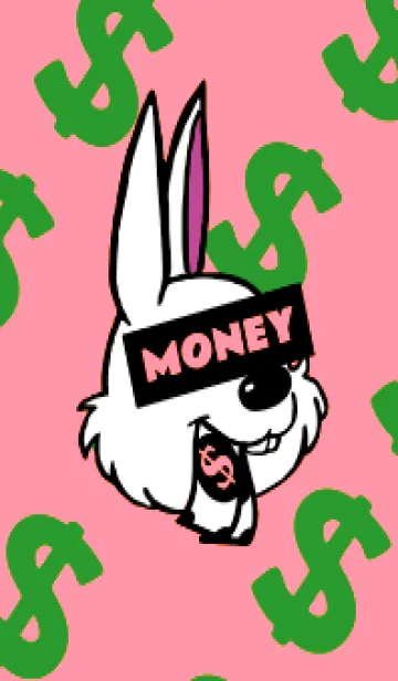 [LINE着せ替え] マネー ラビット 400の画像1