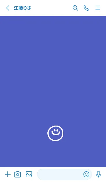 [LINE着せ替え] ミニ ラブ スマイル 286の画像2