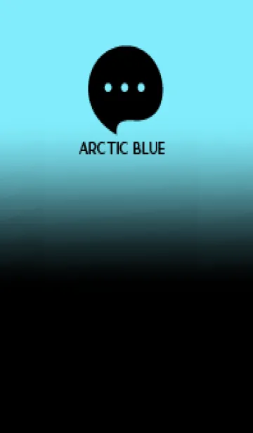 [LINE着せ替え] Black & Arctic Blue Theme V.4 (JP)の画像1