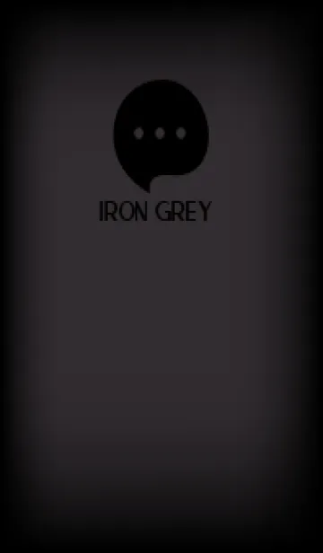 [LINE着せ替え] Black & Iron Grey Theme V4 (JP)の画像1