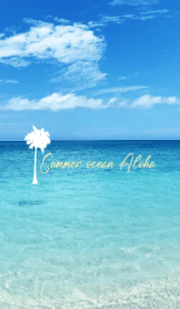 [LINE着せ替え] Summer ocean Aloha.82の画像1