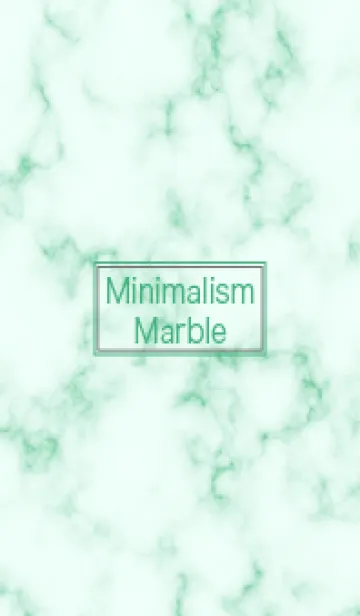 Minimalism Marble - Jadeの着せ替えメイン画像