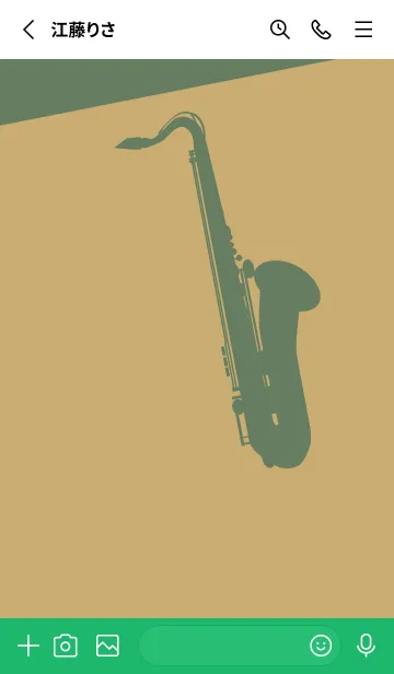 [LINE着せ替え] Saxophone CLR バフの画像2