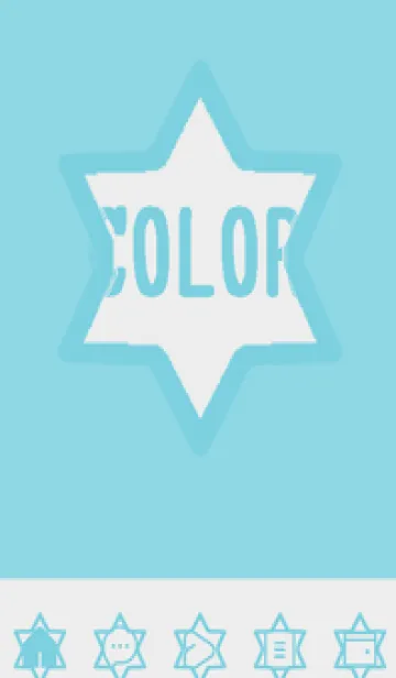 [LINE着せ替え] green color S66の画像1