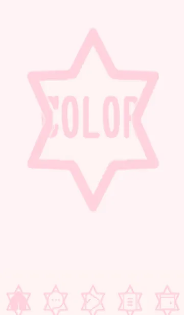 [LINE着せ替え] pink color S33の画像1