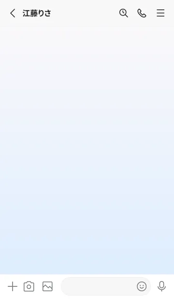 [LINE着せ替え] 雪色★パステルブルー2.TKCの画像2