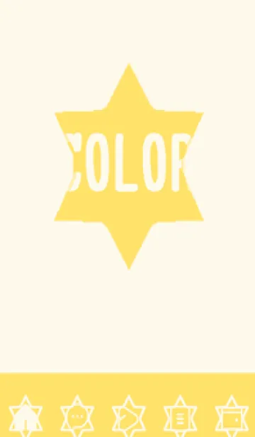 [LINE着せ替え] yellow color S34の画像1