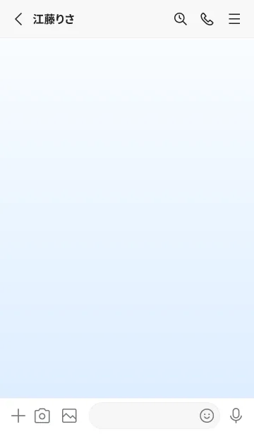 [LINE着せ替え] ホワイト★パステルブルー2.TKCの画像2