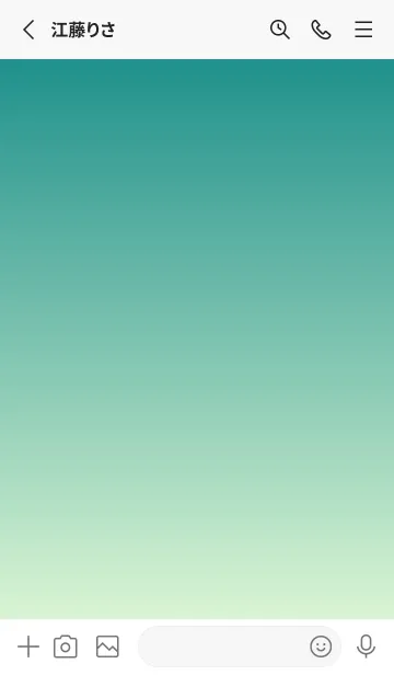[LINE着せ替え] ティール★パステルグリーン3.TKCの画像2