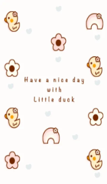 [LINE着せ替え] Baby duck theme 2の画像1