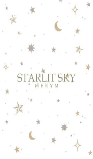 [LINE着せ替え] SIMPLE STARLIT SKY - MEKYM 5の画像1