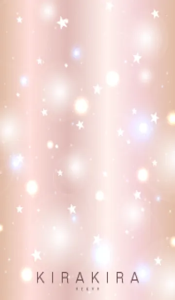 [LINE着せ替え] KIRAKIRA-STAR PINK GOLD 2の画像1