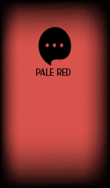 [LINE着せ替え] Black & Pale Red Theme V4 (JP)の画像1