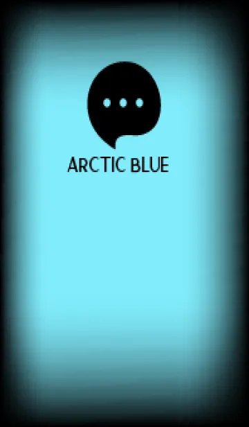 [LINE着せ替え] Black & Arctic Blue Theme V4 (JP)の画像1