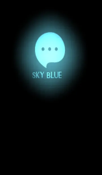 [LINE着せ替え] Sky Blue Light Theme V4 (JP)の画像1