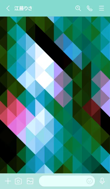 [LINE着せ替え] ジオメトリック 404の画像2