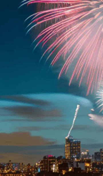 [LINE着せ替え] 夏夜のカケラ#HQ312。の画像1