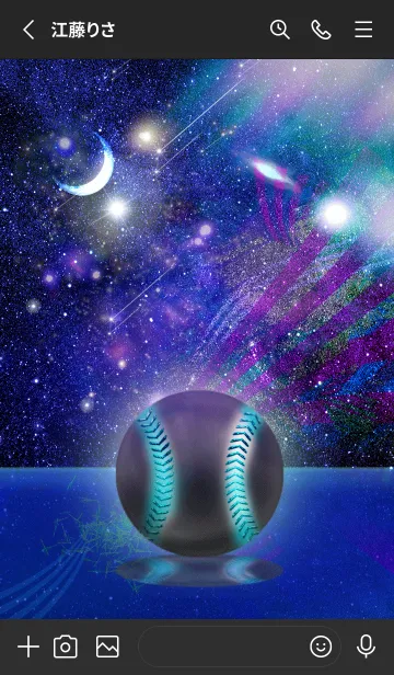 [LINE着せ替え] 野球 宇宙 Space Baseball6の画像2
