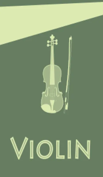 [LINE着せ替え] Violin CLR エルムグリーンの画像1