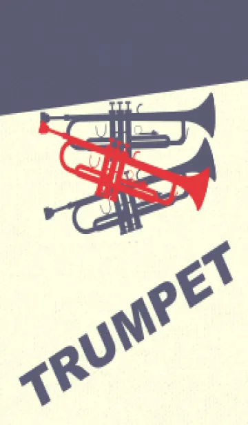 [LINE着せ替え] Trumpet CLR シグナルレッドの画像1