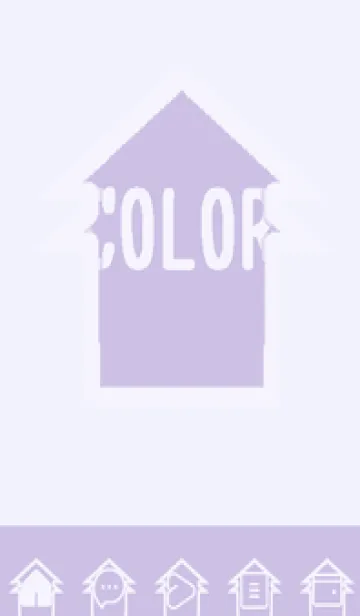 [LINE着せ替え] purple color T34の画像1