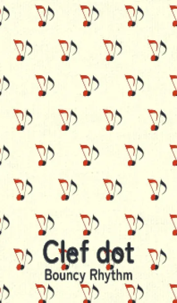 [LINE着せ替え] Clef dot 緋色の画像1