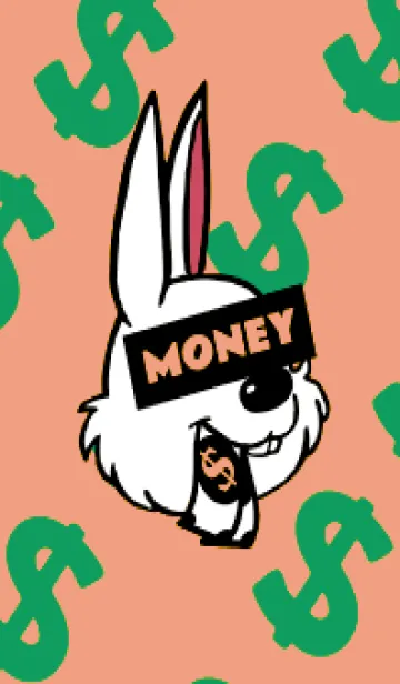 [LINE着せ替え] マネー ラビット 401の画像1