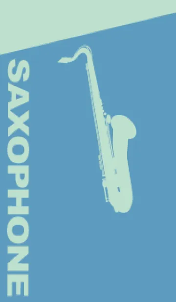 [LINE着せ替え] Saxophone CLR アクアグレイの画像1