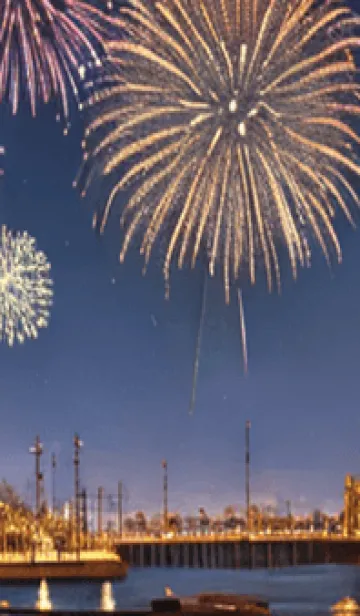 [LINE着せ替え] 夏夜のカケラ#HQ325。の画像1