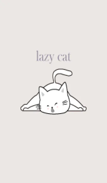 [LINE着せ替え] lazy cat..93の画像1