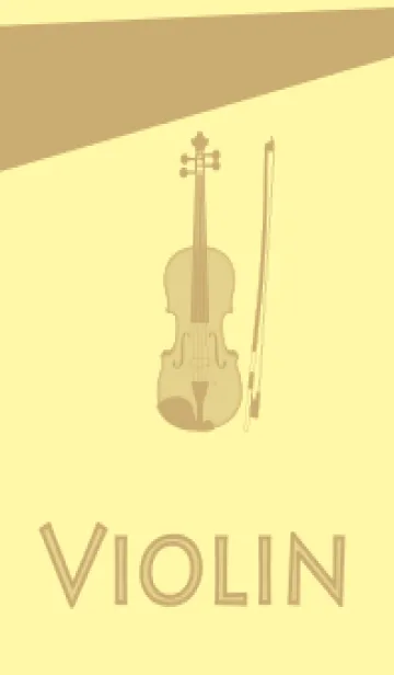 [LINE着せ替え] Violin CLR -クリームの画像1