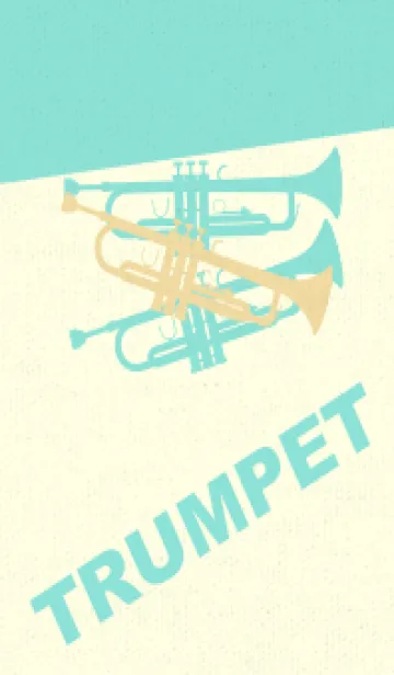 [LINE着せ替え] Trumpet CLR 砥粉色の画像1