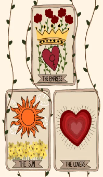 [LINE着せ替え] Tarot cards : lovesの画像1