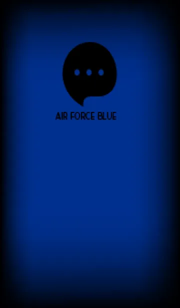 [LINE着せ替え] Black & Air Force Blue Theme V4 (JP)の画像1