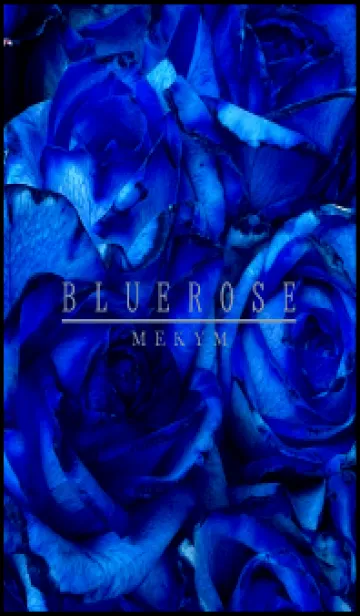 [LINE着せ替え] BLUE ROSE -MEKYM- 8の画像1